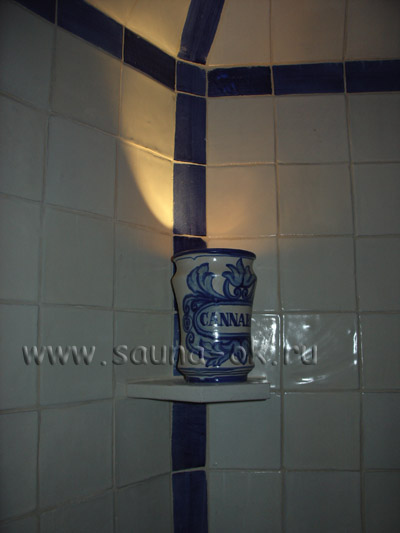 Дизайнерский светильник для турецкой бани